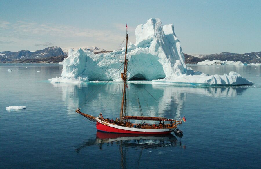 Das Expeditionsschiff „Dagmar Aaen“ von Arved Fuchs