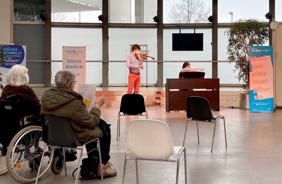 Musikalische Impfpflaster in der MUK Lübeck