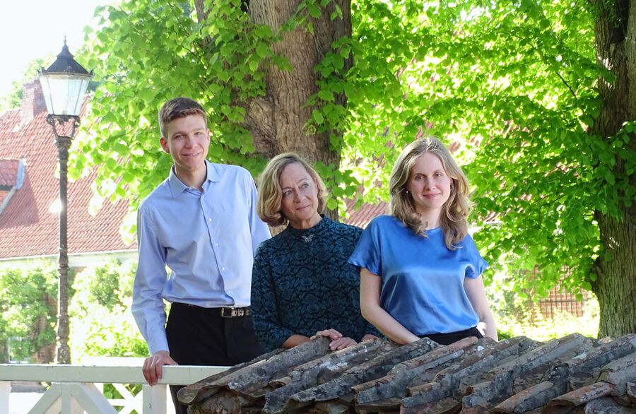 Francesco della Volta, Antonia Gottwald und Jelizaveta Vasiljeva