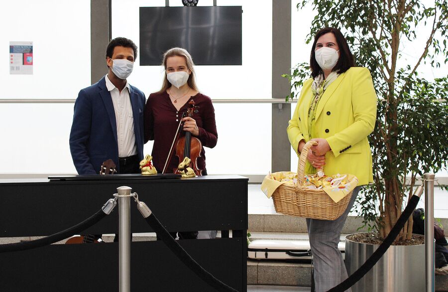 Duo Cantolegno und Prof. Dr. Claudia Schmidtke